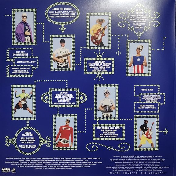 The Fury of The Aquabats! 20th Anniversary Edition - NEON GREEN TRANSLUCENT - Picture 3 of 9